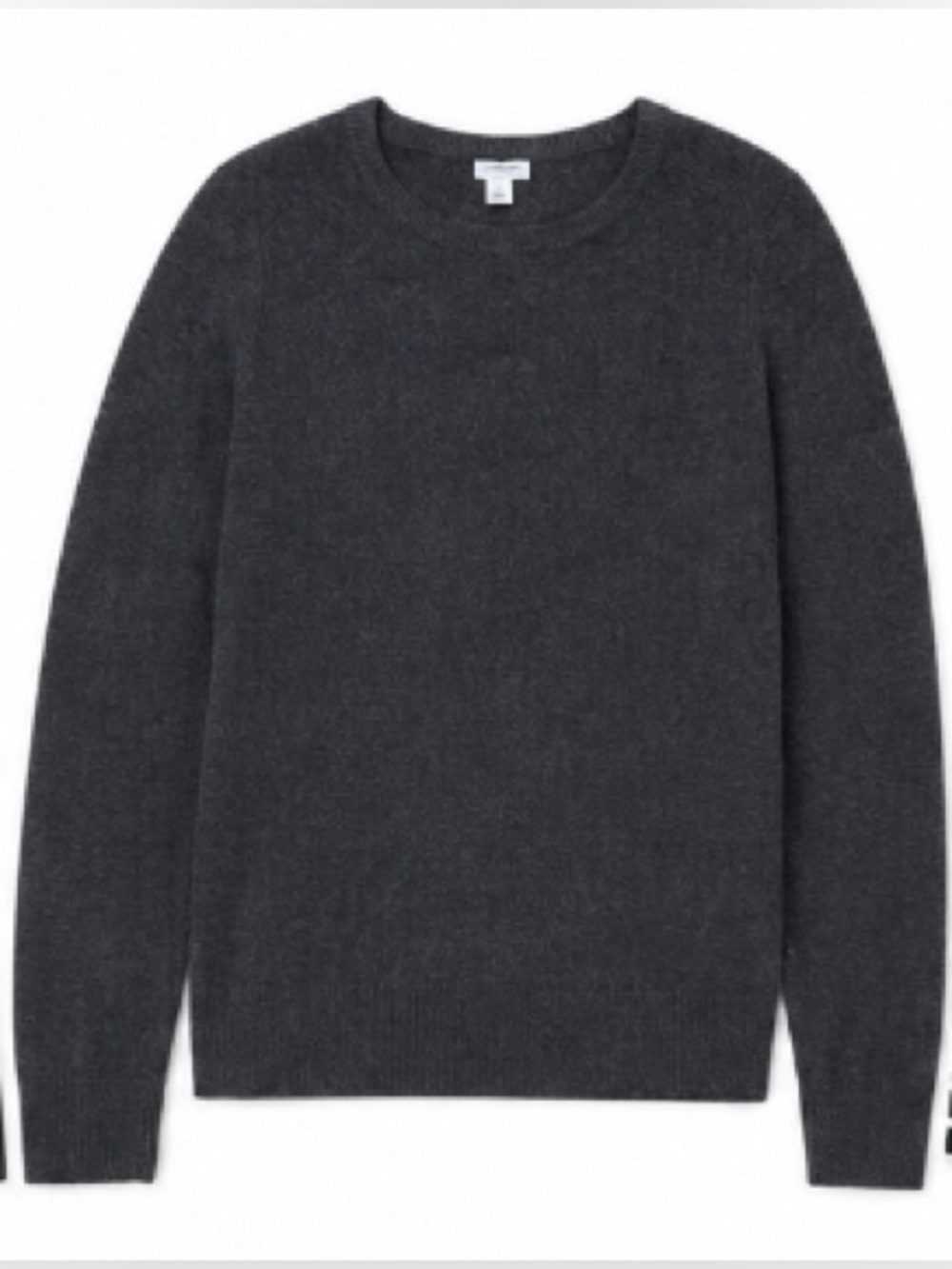 Halogen • 100% Cashmere • Charcoal Grey • Crewneck • Soft Luxury Knit • Sweater